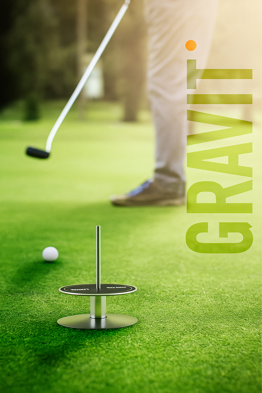 Putting with Gravit Golf